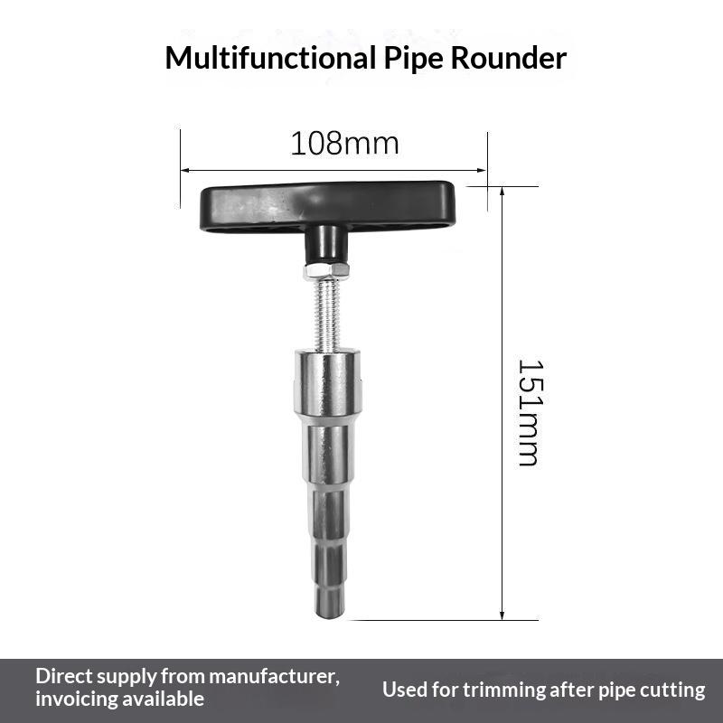 Manual Pipe Expander Ergonomic Non-Slip T-Handle Portable Copper Tube Expander for Household Appliance Repair