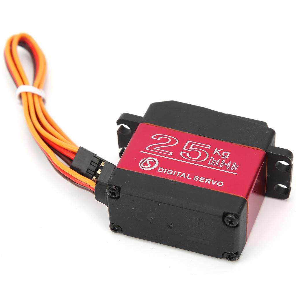 DS3225MG 25KG RC Waterproof Digital Servo with High Torque for 1 8 1 10 1 12 RC Car