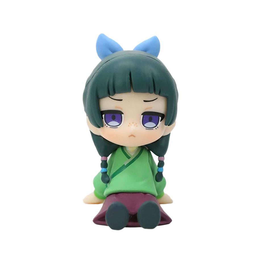 The Apothecary Diaries 6.3cm Maomao Jinshi Mini Figure Anime Periphery Kawaii Sitting Toys Desktop Car Ornaments Model Gifts