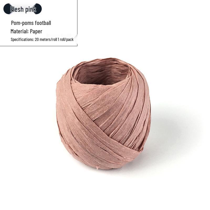 Natural Raffia Straw String for Flower Bouquet Wrapping and Gift Box Filler