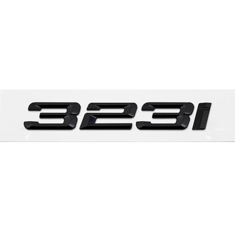 ABS Car Rear Trunk Letters Logo Badge Emblem Sticker For BMW 3 Series 316i 320i 325i 328i 330i 335i E46 E90 E91 F30 F31 F34 G20