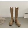 British Style But Knee Boots Women's 2025 Spring and Autumn New High-end Trendy Cool Knight Boots Ins Popular Boots