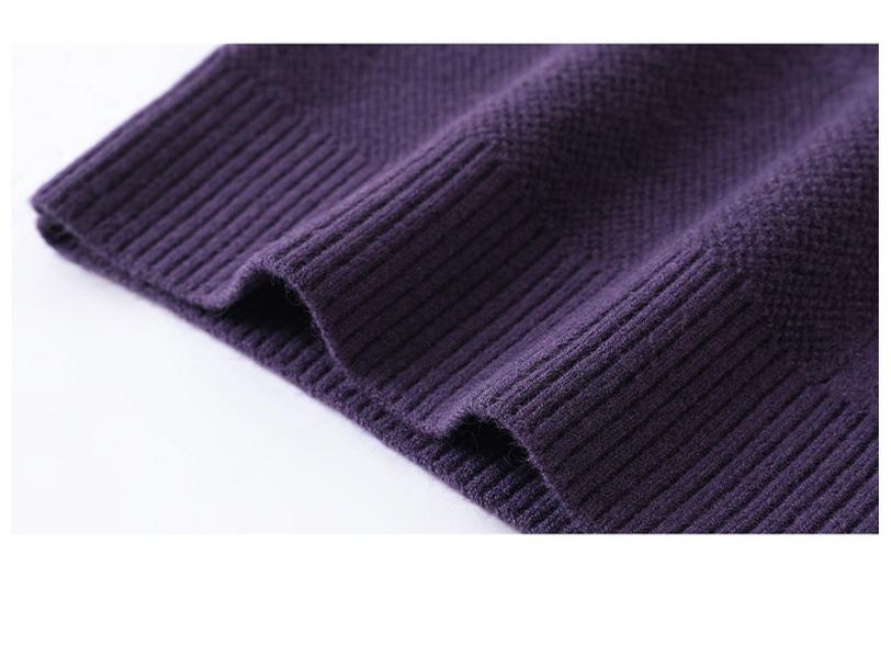 Eleganter Damen Herbst Langarm Woll-Cardigan - Stilvolle, Basic Strickware für Frühling & Herbst