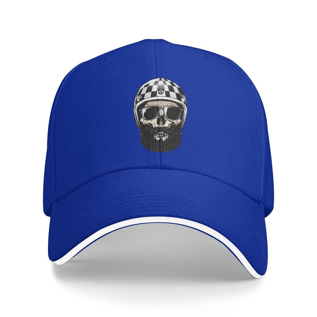Black Grey Skull Face Da de los Muertos Baseball Cap Outdoor Gym High Quality Trucker Hat UnisexTeens Street Style Print Caps