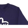 Palace Evisu Co-Branded Reversible Crew Neck Sweatshirt Unisex Tops Blue PAL-SS20-010