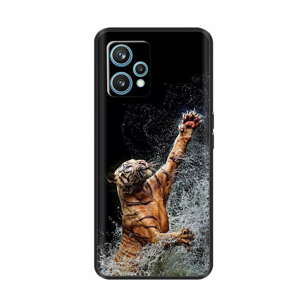 For Realme 9 Case Cover Lovely Plants Cartoon Cases for OPPO Realme 9 4G RMX3521 Realme9 Phone Case Soft Silicone fundas coque