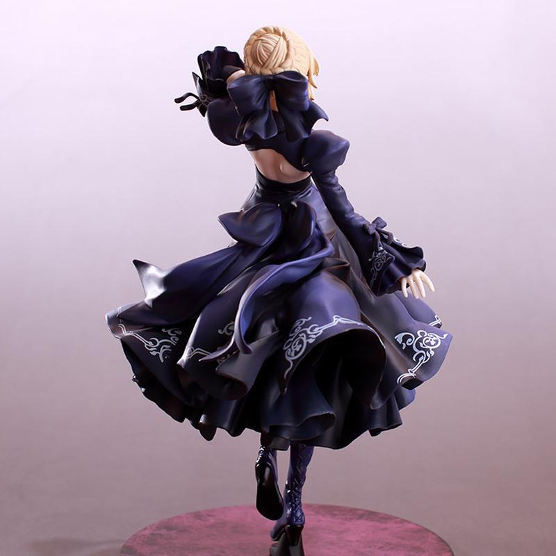 25cm Fate/Stay Night Saber Alter - Pvc Anime Figurine Formal Dress Version Swapable Stylish Room Decoration Desk Ornament Present