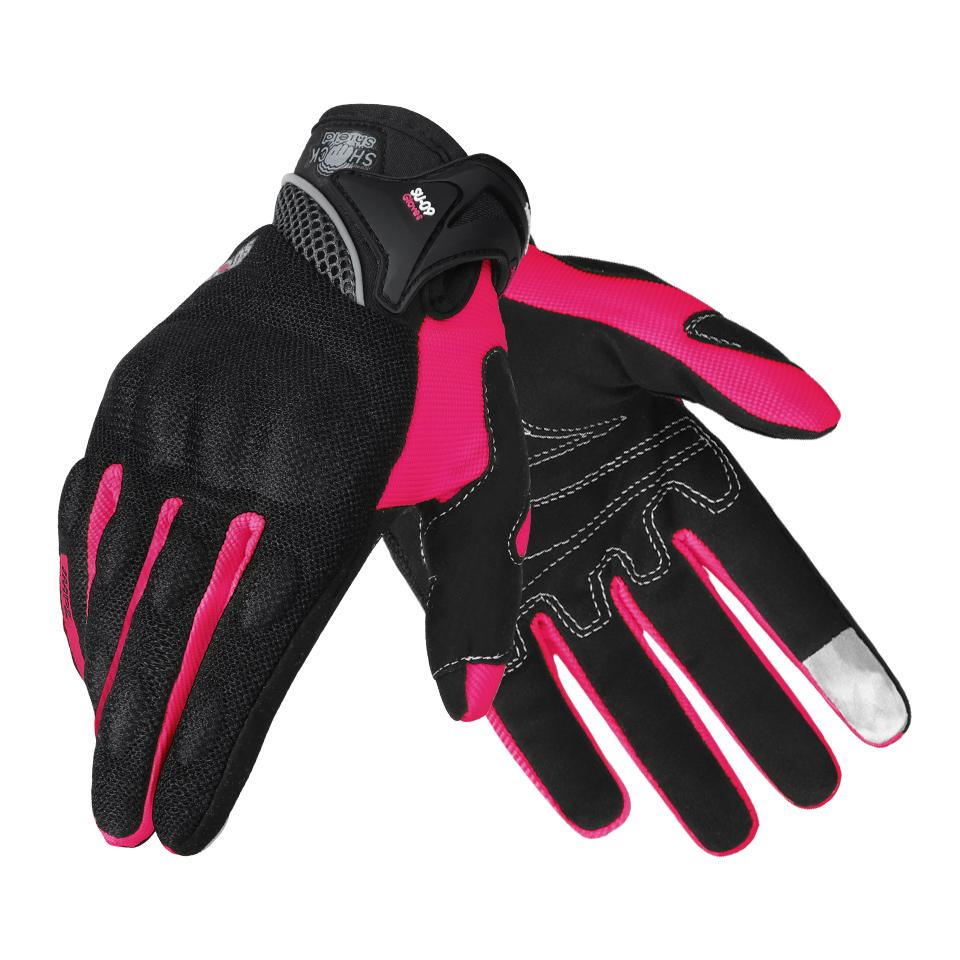 SUOMY SU-09 Motorcycle Gloves Summer Breathable Motorcyclist Gloves Men Women Motorbike Riders Touch Screen Full Finger Gloves