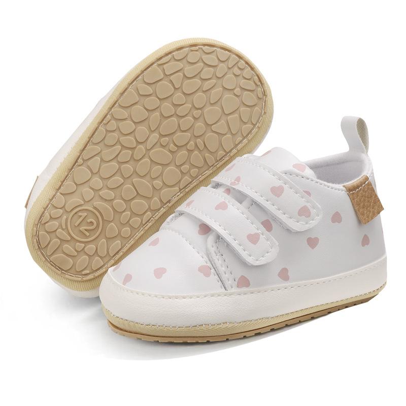 Mädchenschuhe Babyschuhe Frühling Herbst Neu Anti-Rutsch Baby Lauflernschuhe Weiche Sohle Lederschuh Freizeitschuh Kinder Sneaker Mädchenschuh