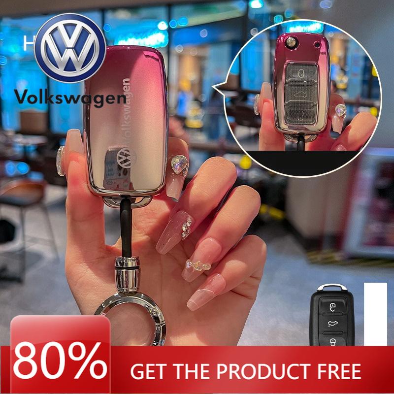 Pro VOLKSWAGEN VW TPU Pouzdro na klíče od auta Kryt na klíčenku pro volkswagen vw magotan polo golf 4 3 6 5 6 mk6 passat b5 b6 b8 b7 touran bora ti