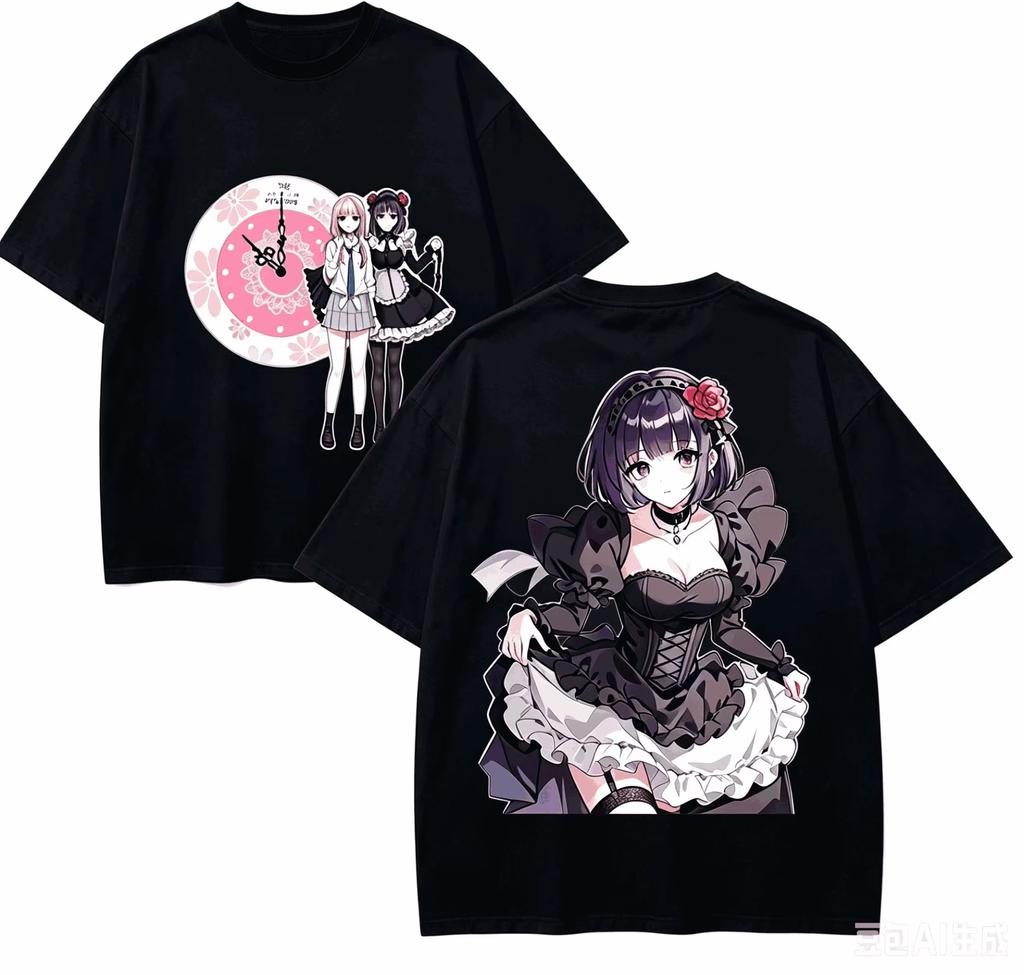 New High-quality Comfortable Loose Harajuku Streetwear Unisex T-shirt Featuring Marin Kitagawa T-shirt