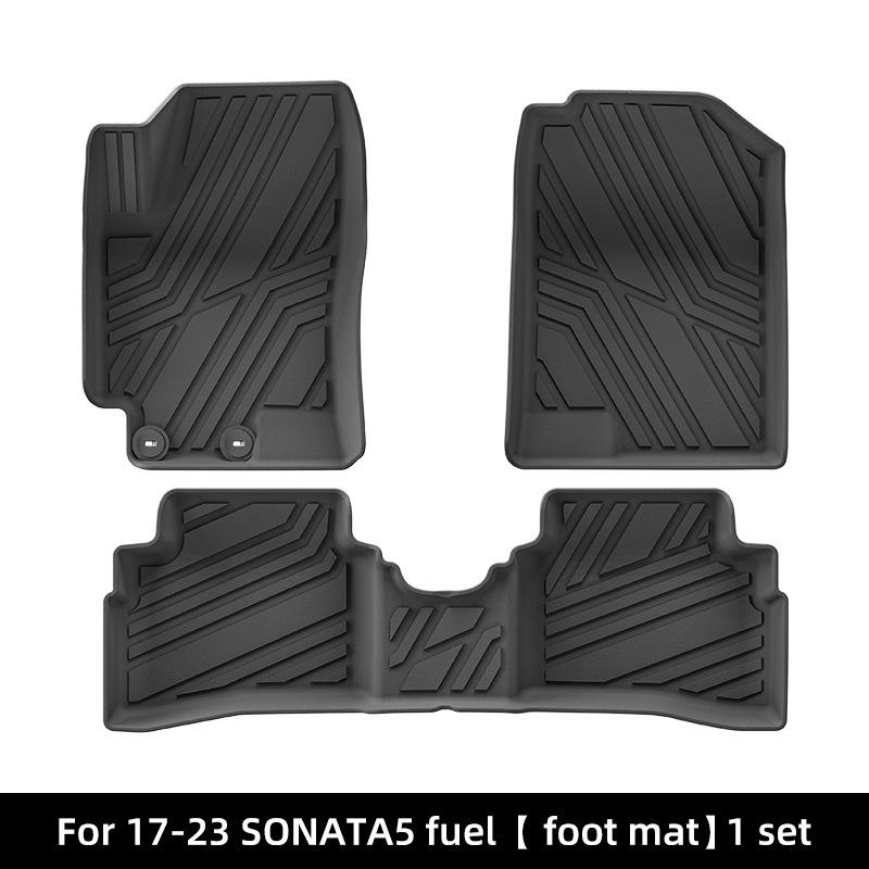 TPE Car Floor & Trunk Mats for 2017-2023 Sonata/Rio 4