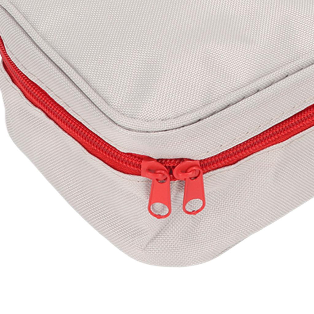Empty First Aid Bag Waterproof Large Capacity Emergency Medicine Pouch for Outdoor