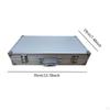 Carry Case Handheld Mic Storage Organizer Box With Handle Aluminum Alloy Suitable for