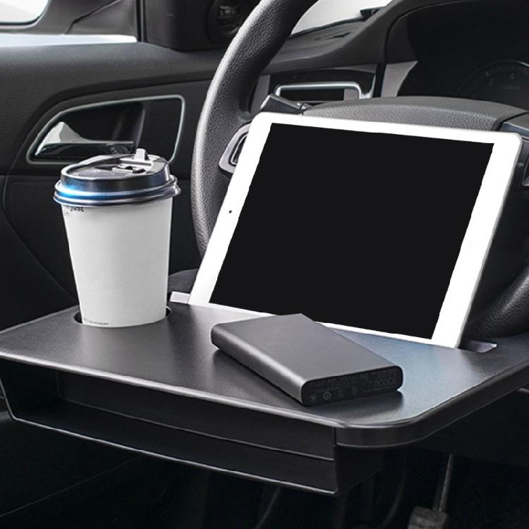 Car Steering Wheel Desk 2-Sided Ergonomic Dining Tray Dining Table For Car