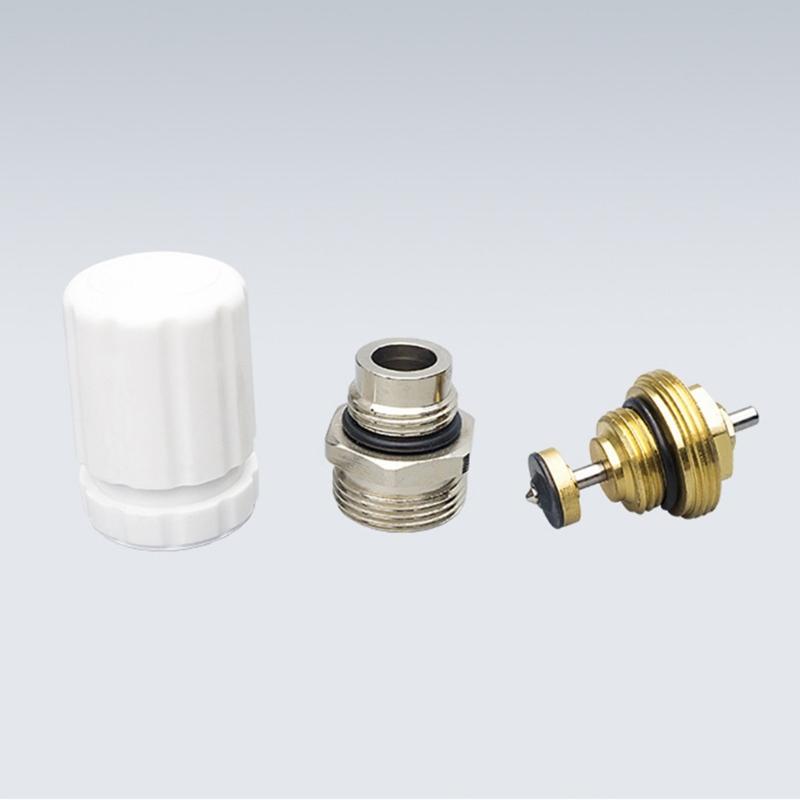 Easy Installion Sturdy Brass Valves Cores M30 Designs for Optimals Fluid Controlled in Underfloor Heating Systems