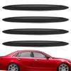 Car Door Protector Edge Guards 4PCS Auto Door Bumper Guards Anti-Scratch Adhesive Strip Vehicle Door Scuff Plate Protectors For