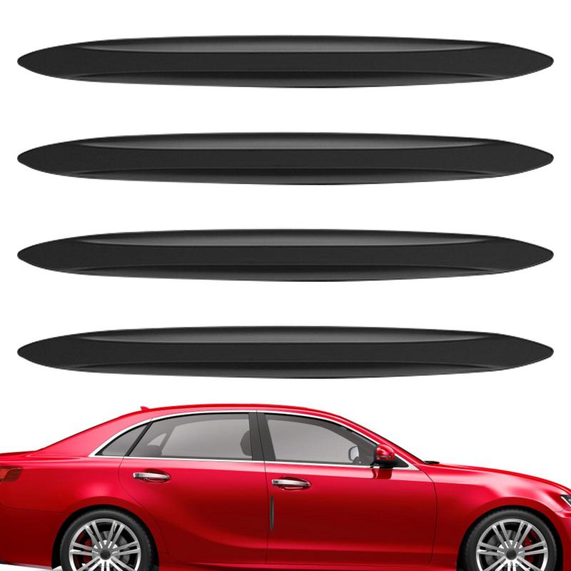 Car Door Protector Edge Guards 4PCS Auto Door Bumper Guards Anti-Scratch Adhesive Strip Vehicle Door Scuff Plate Protectors For