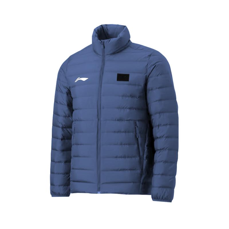 Li Ning Down Jackets Men s Stand Collar Thickened AYMV135-3 XS