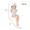 Cute Pajama Girl Ornament - Classmate Ellie Sitting Pose