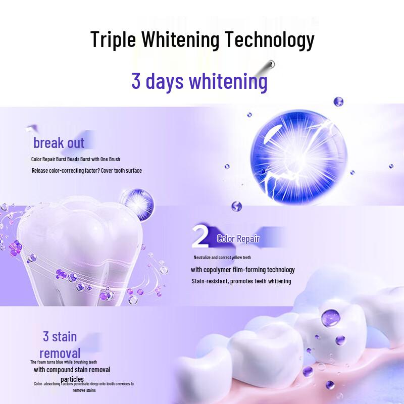 Half-Life Professional Color Correcting Whitening Toothpaste