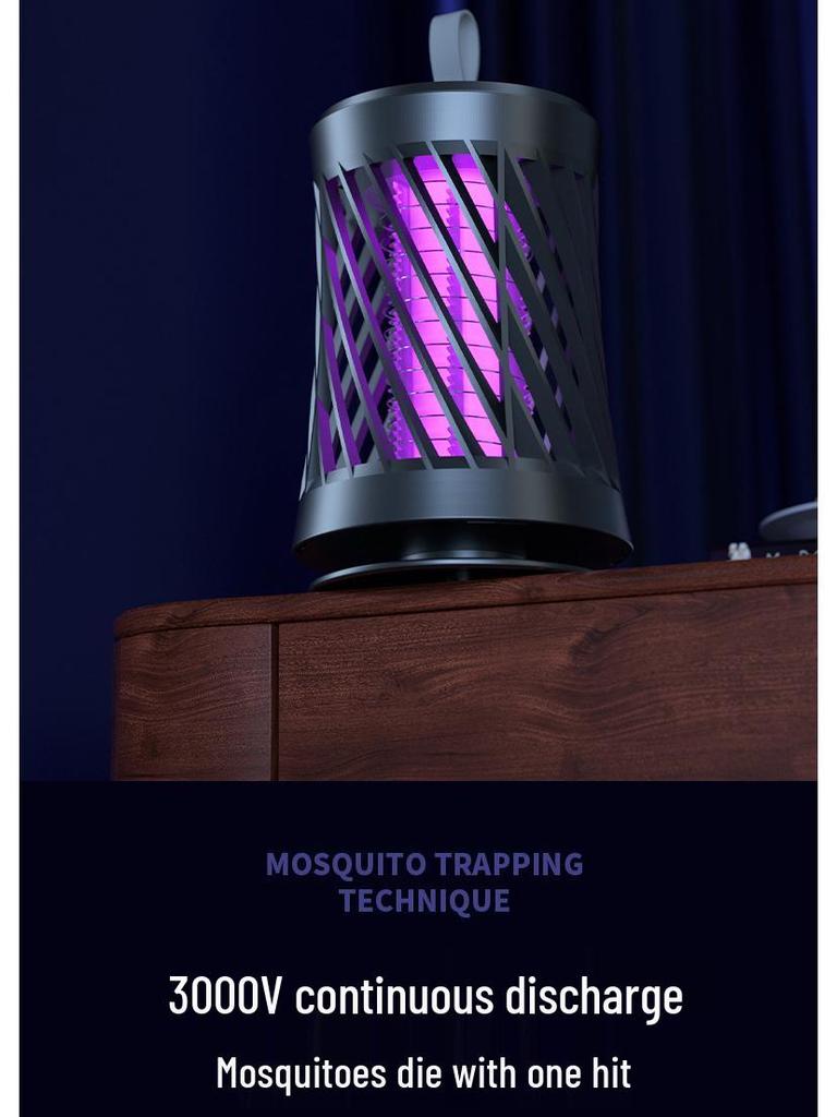 USB Rechargeable Electric Mosquito Killer Lamp for Outdoor and Indoor Use