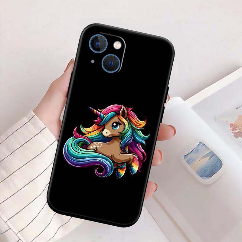 RP14 Cartoon Unicorn New High-End Shell Phone Case for Redmi Note 13 14 Pro+ Plus A3 A3X 13X 13C 13R 14S 14C 14R