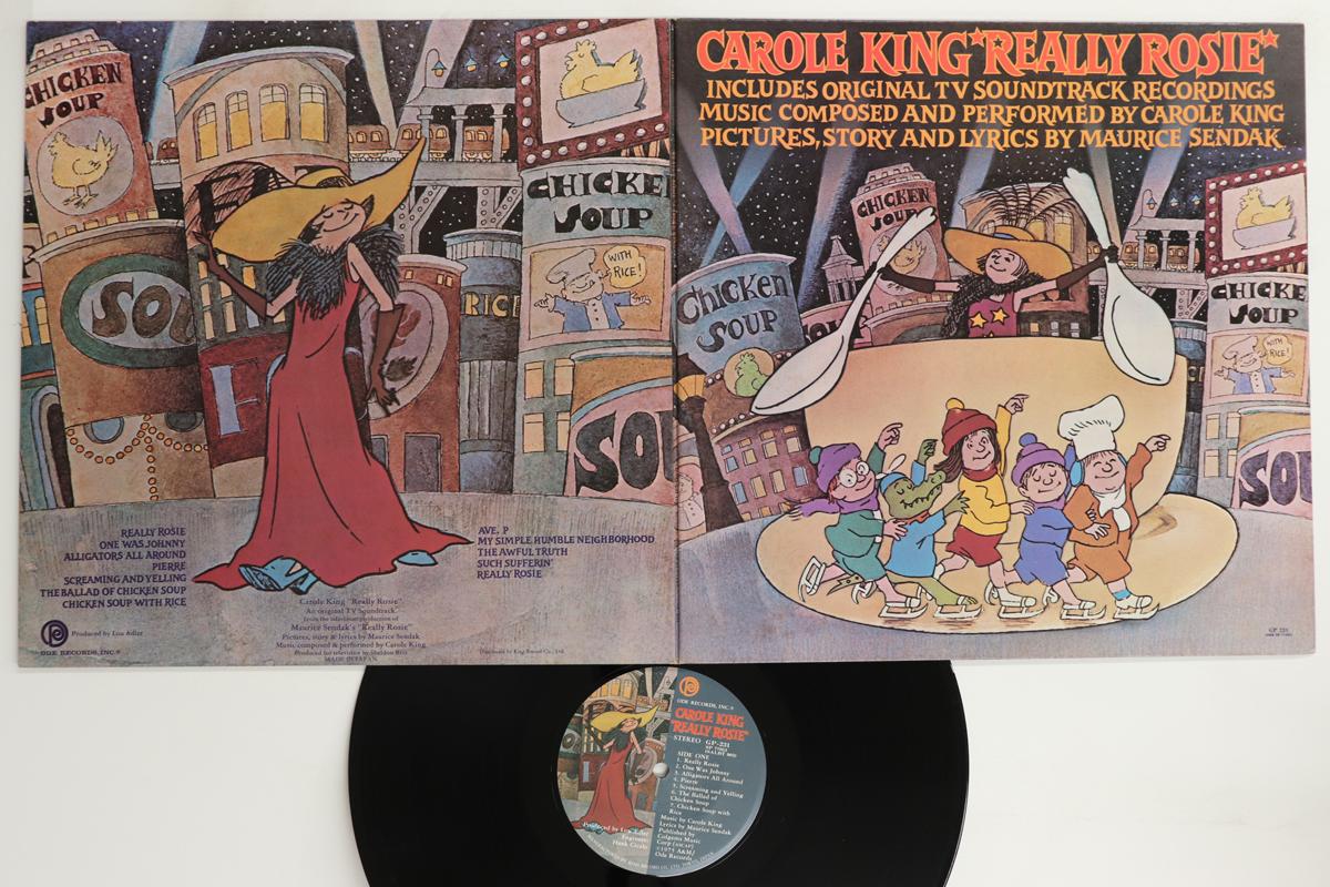 

LP Пластинка CAROL KING - Really Rosie GP231 ODE 1975 Япония Рок Б/у