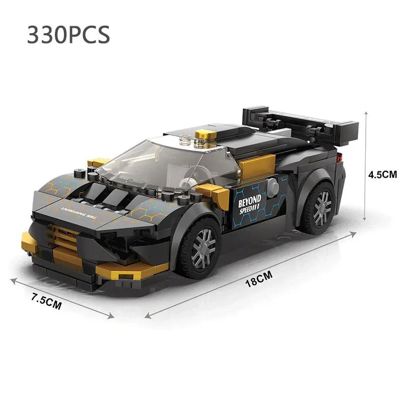 Speed Series Racing Sports Vehiclea Technique Car Supercar Building Blocks Set Bricks Classic Moc Model Toys For Kids