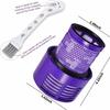 Filtre HEPA - AIMOONSA - Compatible Dyson V10 SV12 - Lot de 2 - Brosse nettoyage offerte - Remplace 969082-01
