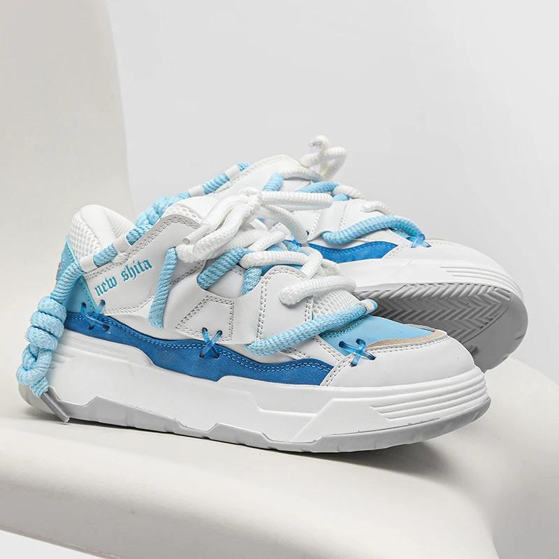 

Обувь для женщин, дизайнерские кроссовки 2024, осенняя мода для мужчин, скейтборд, повседневная, теннисная, женская, уличная, дышащая обувь 36~44 44