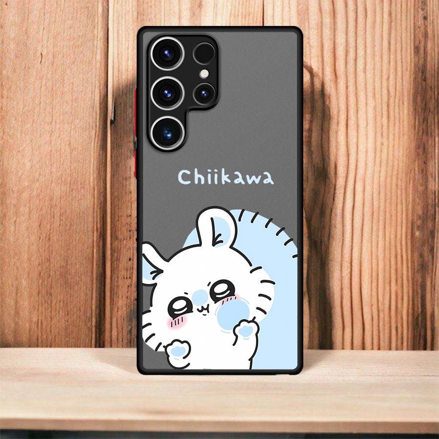 Cute Chiikawas Phone Case for Samsung Galaxy Note 10 20 Ultra S10 S9 S8 Plus S10 Lite Soft Edge
