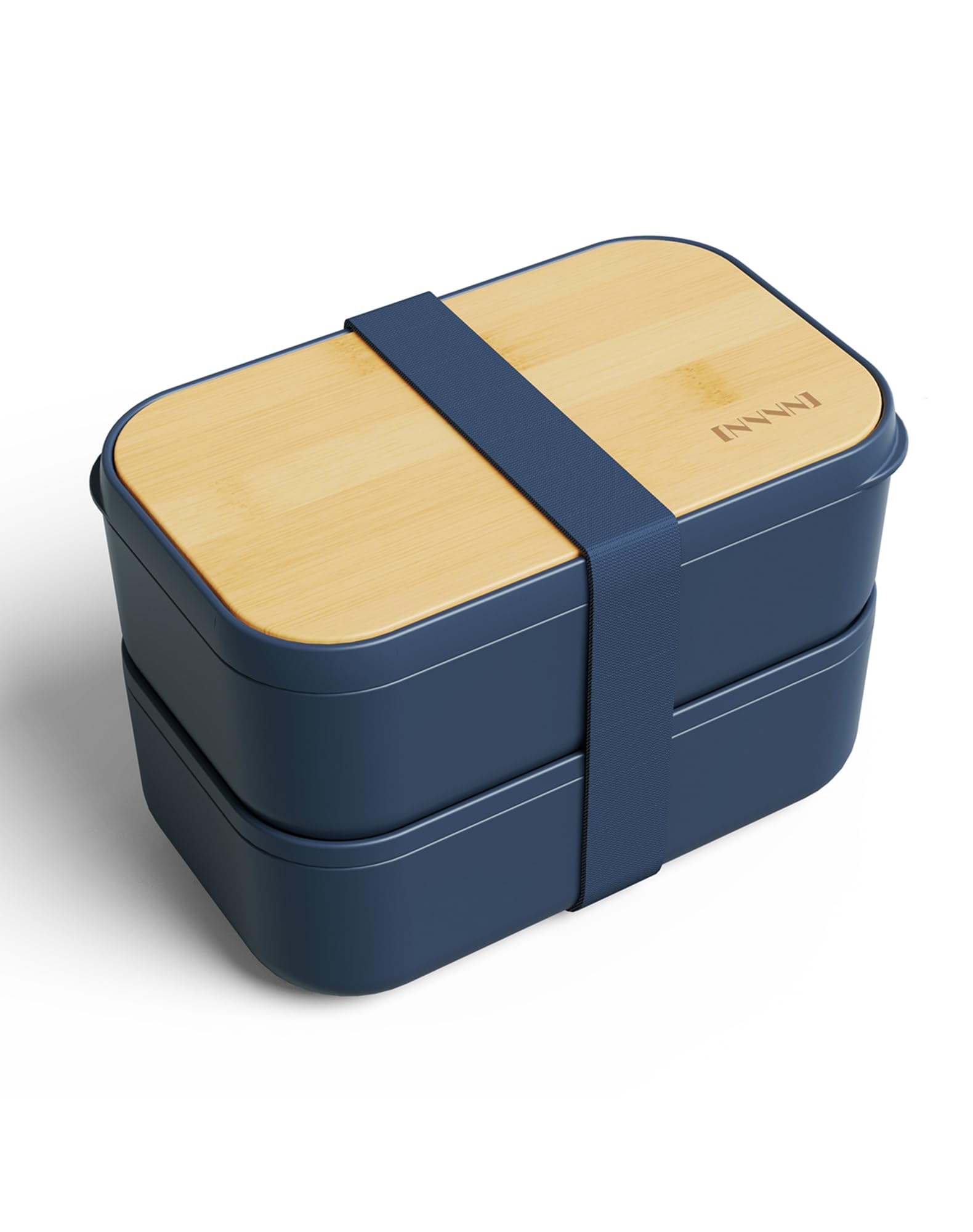 

Premium Bento Box for 2000ml Large Lunch Box with Adjustable Dishwasher and Microwave and Easy to Use Men, Capacity, Two-Tier Valve, Dividers, Safe, синий