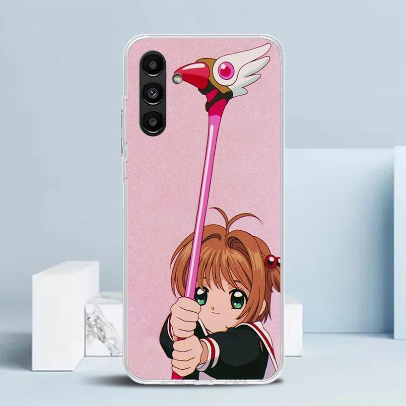 CardCaptor Sakura Anime Phone Case For Samsung Galaxy A17 A37 A57 A16 A15 A14 A13 A56 A55 A54 A53 A36 A35 A34 A33 A26 A25 A24 A2