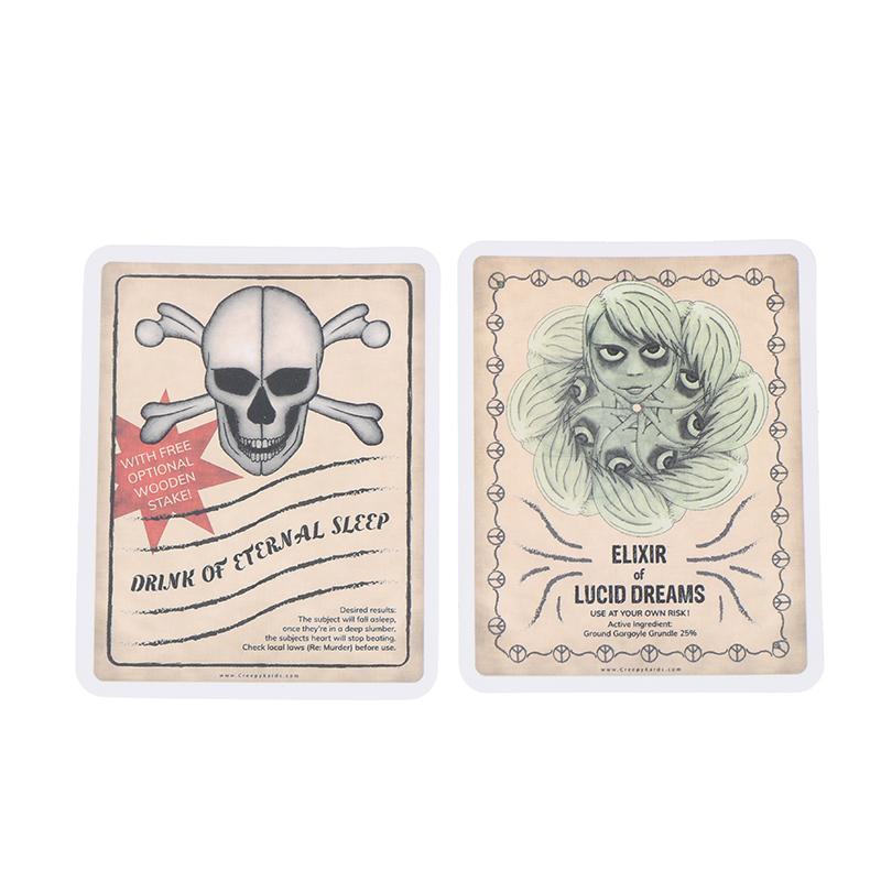 50Pcs Potion Label Cartoon Stickers Suitcase Guitar Laptop Skateboard Sticker