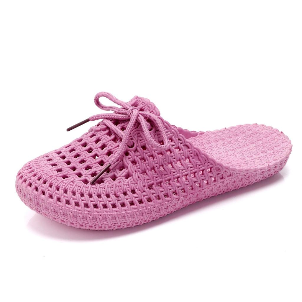Slippers Summer Cute Baotou Cave Home Indoor Non-slip Soft Bottom Student Cool Slippers