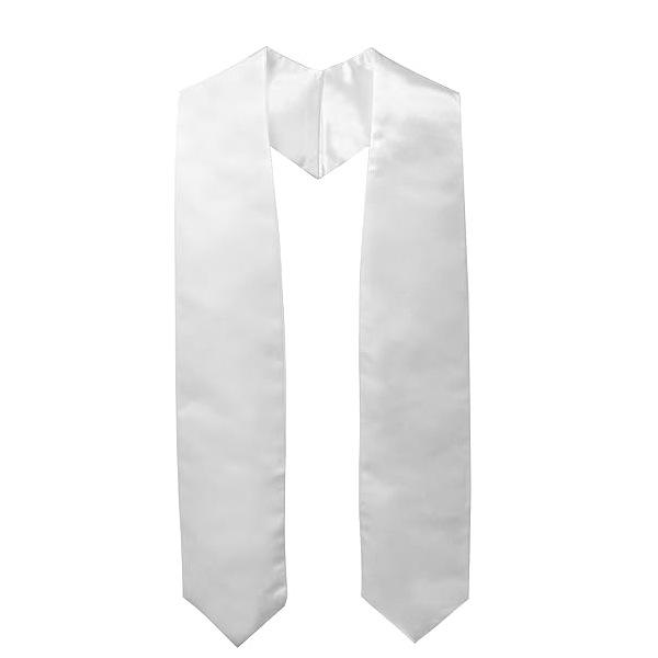 Fita de Cerimônia de Formatura Universitária 183cm, Alça de Ombro Cerimonial, Cor Sólida, Xale de Cetim para Prêmio Honorário, Presente 2026