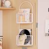 ZISIZ Dormitory Wardrobe Side Storage Rack