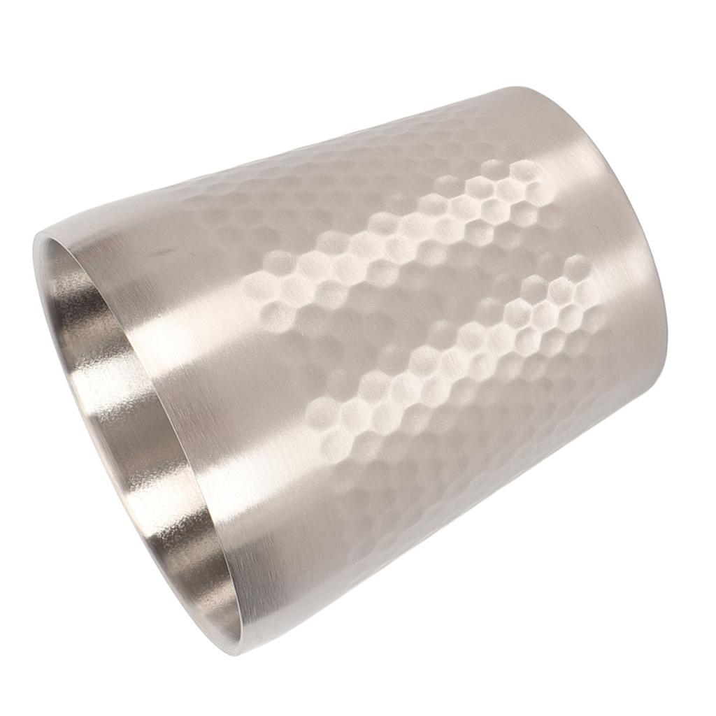 2pcs 304 Stainless Steel Pint Cup Hot Cold Drinking Cup Multipurpose Coffee Water Cup for Restaurant Office Camping