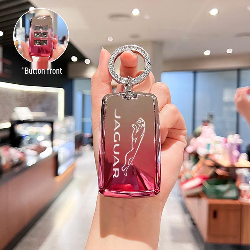 Jaguar XFL/XEL/XJL/FPACE/XF/XE/EPACE Key Case: Premium Protective Shell for Men and Women