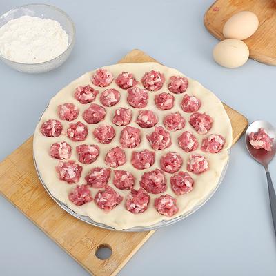 Aluminum Alloy Household Dumpling Mould Diy Hand Baking Tools Dumpling Plate Dumpling Wrapper Round Mould