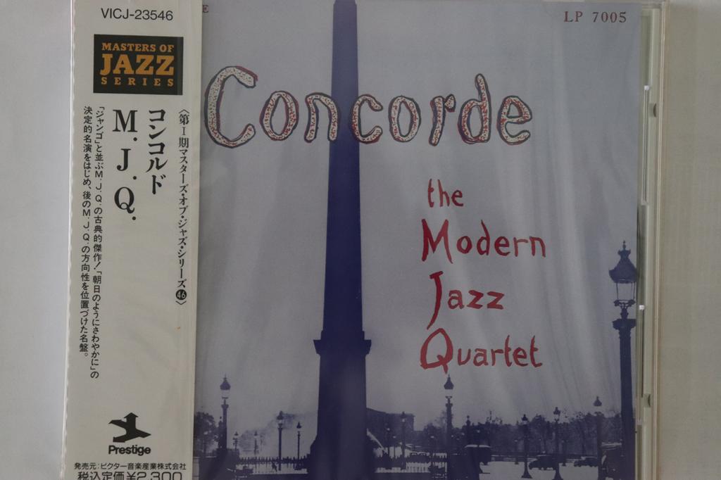 CD M.J.Q. - Concorde VICJ23546 PRESTIGE 1991 Japan Obi Jazz Used