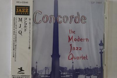 CD M.J.Q.  Concorde VICJ23546 PRESTIGE 1991 Japan Obi Jazz Used