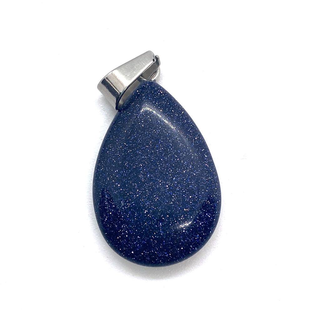 Opal Teardrop Pendant, 17x27mm Stone, Single Hole Melon Seed Buckle, DIY Necklace Jewelry Accessory