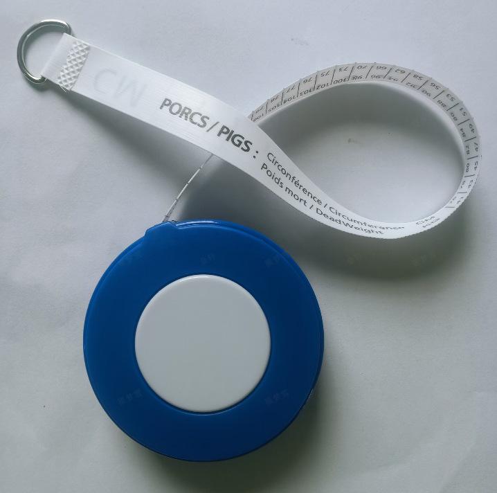Animal Chest and Girth Measuring Tape for Cows, Pigs, and Sheep