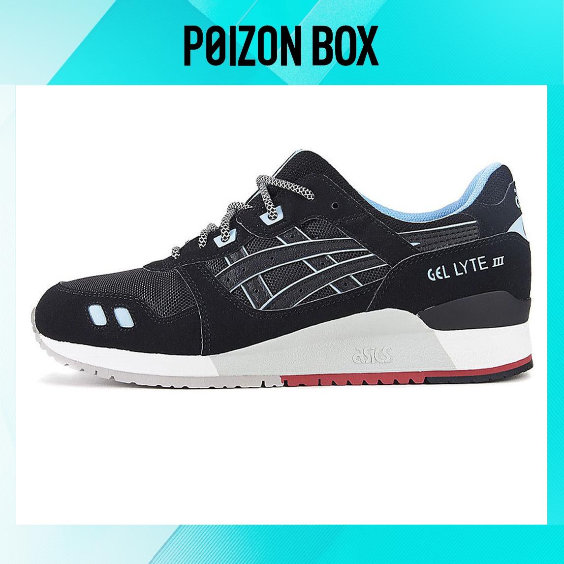 

кроссовки Asics Gel-Lyte 3 Low-Top Running Shoes Black/White/Red H637Y-9090