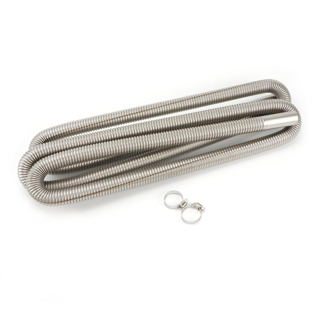 60 cm 100 cm 120 cm 150 cm 200 cm 250 cm 300 cm Aria Diesel Riscaldatore di parcheggio Tubo di scarico in acciaio inossidabile Tubo di sfiato del gas Tubo per auto camion VAN