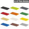 Non-Toxic 20 Pcs 4X8 Dots Baseplate Particles Building Blocks Plate 3035 Bricks Accessories Diy Classic Educational Children Toys
