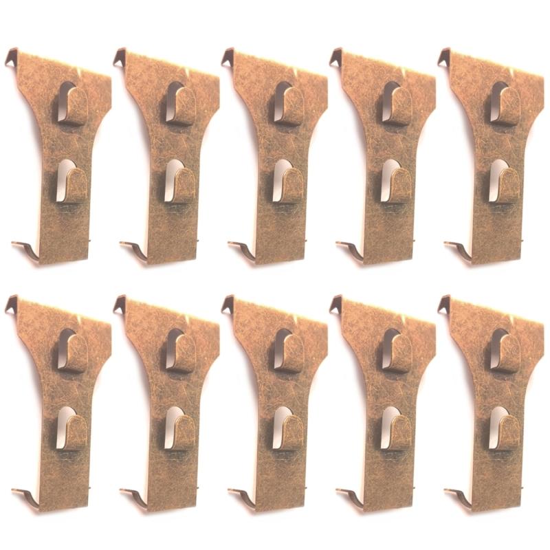 

Simple to Use Brick Hangers for Festival Decoration Snugs Fit on Most Brick Set of 10 Home and Outfoor Accessory 1