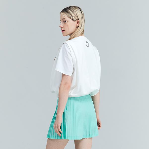 AVAVE Women'S Pastel Pleated Skirt Mint